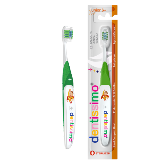 Зубна щітка Junior 6+ (зелена)